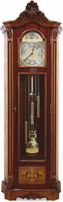 Produktbild von Casa Padrino Luxus Barock Standuhr Braun / Naturfarben H. 205 cm - Barock Möbel