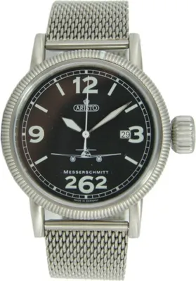Produktbild von Aristo Herren Messerschmitt Uhr Fliegeruhr - Automatik 3H262-TT