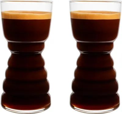Immagine prodotto di Bicchieri da caffè Omagio Cafe 240 ml, accoglienti e di tendenza - 2 pezzi