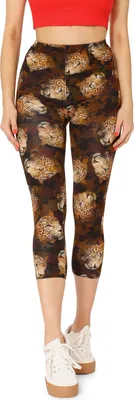 Produktbild von Merry Style Mädchen Jugend 3/4 Leggings MS10-409(Gepard,170)