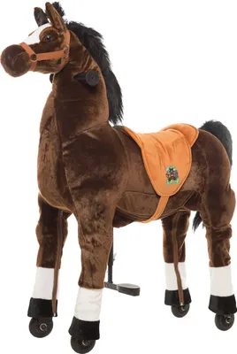 Produktbild von Reitpferd Amadeus X-Large, Reittier ab 8 Jahre, Sattelhöhe 80 cm, Pferd braun