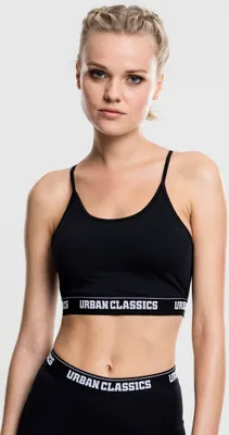 Obrázok produktu pre Urban Classics TB1659 | Dámska športová podprsenka XS až XL - farba: čierna - veľkosť: M