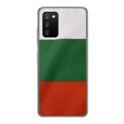 Produktbild von MuchoWow® Handyhülle Schutzhülle Hülle für Samsung Galaxy A03s Nahaufnahme der Flagge von Bulgarien Silikon Softcase Handy Hülle - Schutz