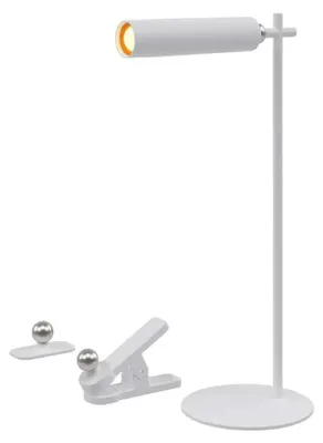Obrázok produktu pre LED Solution Biela LED stolová nabíjacia magnetická lampa 3v1 3W 23041