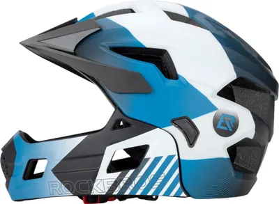 Zdjęcie produktu dla Kask dziecięcy z odpinaną osłoną podbródka FULL FACE off-road Rockbros TS-61 M