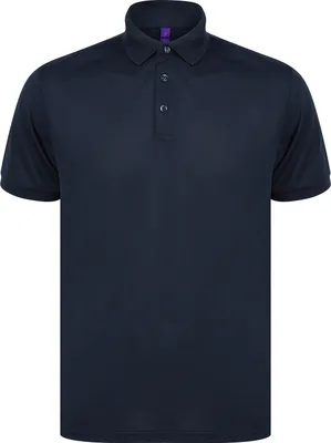 Produktbild von Henbury - Poloshirt für Herren/Damen Uni RW8077 (4XL) (Marineblau)