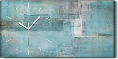 Produktbild von Wandbild Leinwand Bilder Wanduhr Kunstdruck 60x30 Abstraktion Dekoration Malerei - weiße Hände
