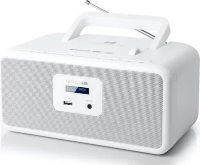 Produktbild von Muse M-32 DBW, 1,4 kg, Weiß, Tragbarer CD-Player