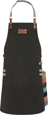 Productafbeelding van Famanu grillschort, stijlvol design - zwart