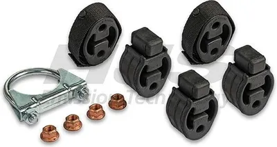 Produktbild von HJS 82 15 6612 Montagesatz Auspuffanlage Abgasanlage für FORD FOCUS (DAW, DBW) FOCUS Kombi (DNW) FOCUS Stufenheck (DFW)
