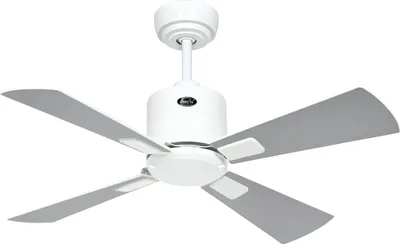 Obrázek produktu pro Energeticky úsporný stropní ventilátor Eco Neo III 92 cm bílý Bílé / světle šedé lopatky s dálkovým ovládáním
