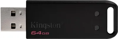 Immagine prodotto di Kingston 64GB USB 2.0 DataTraveler 20 (DT20/64GBER)