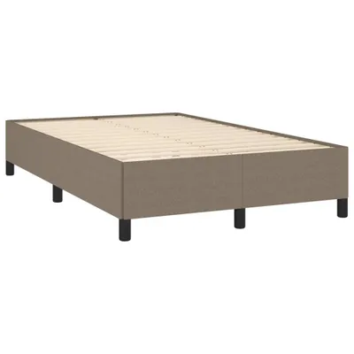 Produktbild von Bettgestell ohne Matratze Taupe 120x190 cm Stoff