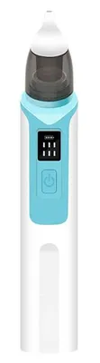 Image de Aspirateur nasal rechargeable, élimine le mucus nasal, couleur bleue