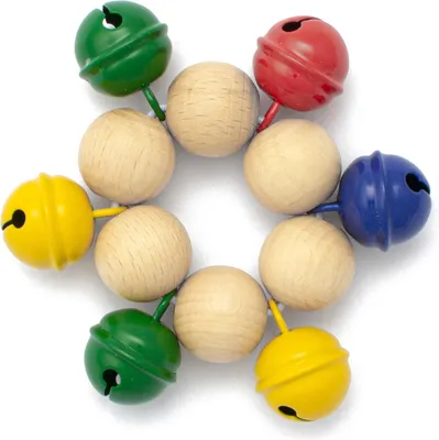 Produktbild von ROHEMA 615801 Glockenarmband Natur/Bunt 6 (Stück)