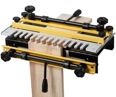 Obrázok produktu pre Fréza na drážky VEVOR so šírkou 31 cm, šablóna na frézovanie drážok s frézou a šablónou 12,7 mm, presné vyrovnanie, zariadenie na rezanie čapov a drážok, náradie na výrobu nábytku a skríň