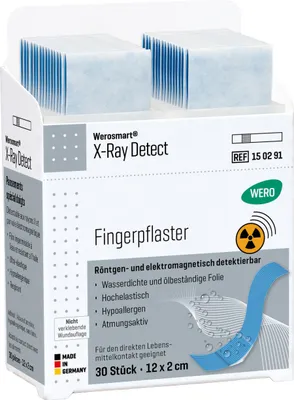 Produktbild von Werosmart X-Ray Detect Fingerpflaster, 30 Stk/Einsatz