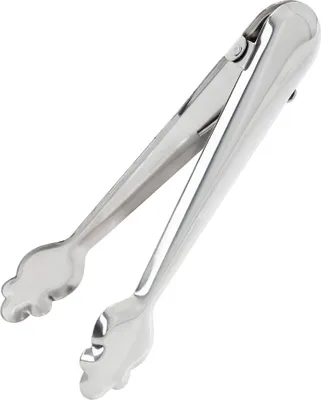 Image de Pince à glace en acier inoxydable avec ressort d'ouverture automatique. Longueur 19 cm.