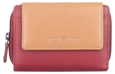 Zdjęcie produktu dla Greenburry Nappa portfel ochrona RFID skóra 14 cm