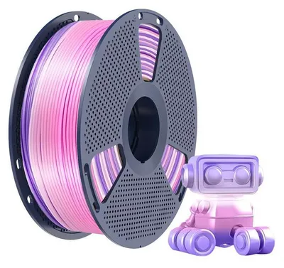 Produktbild von Sunlu PLA+ Silk Rainbow Filament, 1,75mm, 1kg - Farbton: Silk Rainbow 03