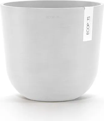 Produktbild von Ecopots Oslo, Weiß, Kunststoff, 25 cm, 218 mm, 1,2 kg, 1 Stück(e)