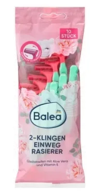 Produktbild von (Balea, 2-Klingen-Rasierer, 10 Stück