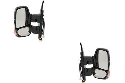 Produktbild von Außenspiegel passend für Iveco Daily VI 03/14- Satz links rechts schwarz 5801552556 5802028039 5801552553 5802028037 Johns