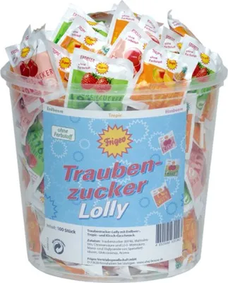 Produktbild von Frigeo Traubenzucker 100 St.