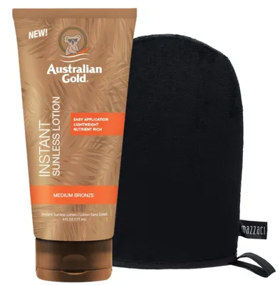 Obrázek produktu pro Australian Gold Instant Sunless Lotion + Handschuh