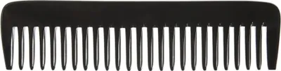 Produktbild von Afrokamm aus Horn mit breiten Zinken, 18 cm