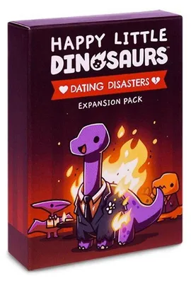 Imagen del producto de Happy Little Dinosaurs: Appuntamenti Disastrosi (Edición italiana) – Juego de mesa – TeeTurtle – 2-6 jugadores – 8+