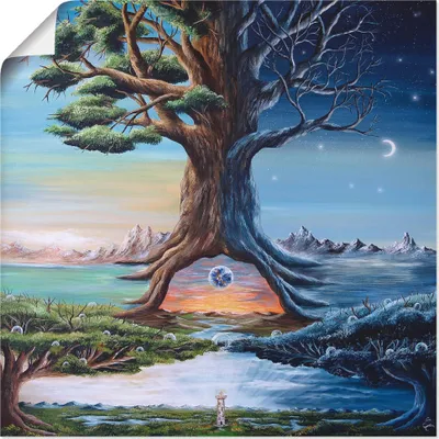 Produktbild von ARTland Poster Zwischenwelten Größe: 30x30 cm