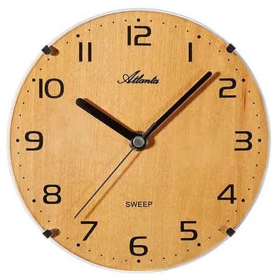 Obrázok produktu pre Klasická nástenná hodiny s priemerom 16 cm a tichým chodom