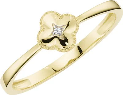 Produktbild von Ring Luigi Merano mit Zirkonia, Gold 375 Gold 60