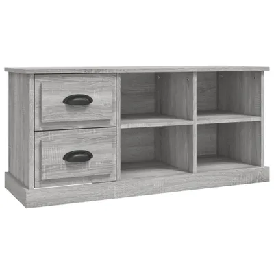 Produktbild von TV-Schrank Grau Sonoma 102x35,5x47,5 cm Holzwerkstoff