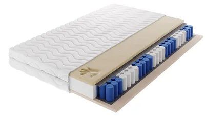 Produktbild von Masseno Taschenfederkernmatratze 200x200, H3, Höhe ca.: 20 cm, Matratze NOVARIS