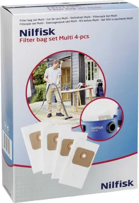 Obrázek produktu pro Nilfisk - Sáček - pro vysavač - pro Nilfisk-Alto Multi 20, Multi 30; MULTI 20