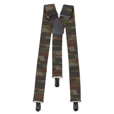 Produktbild von woodland Y-Hosenträger elastisch verstellbar mit 3 Metallclips, Länge bis 120 cm