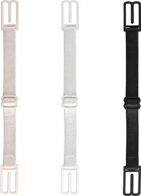 Produktbild von 3 Stück BH Träger Halter Clip Damen Rutschfester Verstellbarer BH Clips für Rückenfreie Verlängerung BH Clips Unterstützung des Unteren BH Klipp Rücken Racerback T Rücken Tank Top BH Klammer Rücken