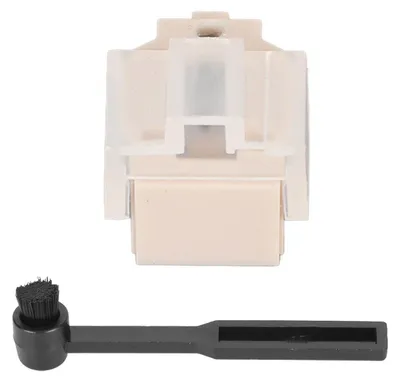 Obrázek produktu pro Náhradní jehla pro gramofonové přenosky, včetně čisticího kartáče, kompatibilní s modely Audio Technica AT LP60, PL300, LP60XBT a USB