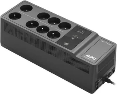 Produktbild von USV (Unterbrechungsfreie Stromversorgung) , APC Back-UPS BE650G2-FR , 650VA , 400 Watt , 8 Ausgänge , Schwarz