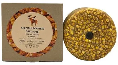 Productafbeelding van Leckstein zout, donkere korrels, mais