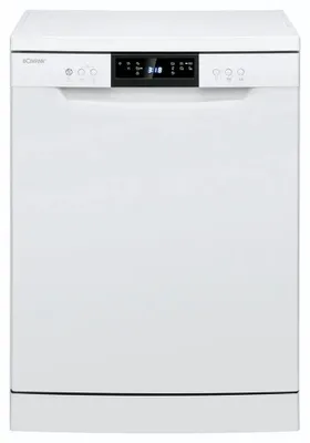 Image de Bomann GSP 7419, Pose libre, Taille standard (60 cm), Blanc, Boutons, Touche, LED, Panier & Tiroir