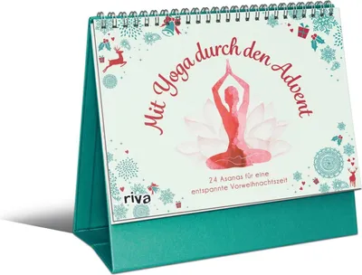 Produktbild von Adventskalender mit täglichen Yoga-Sequenzen, Achtsamkeits- und Meditationsübungen