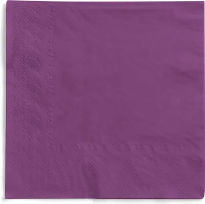 Produktbild von MANK Serviette in Aubergine aus Tissue 3-lagig, 33 x 33 cm, 100 Stück