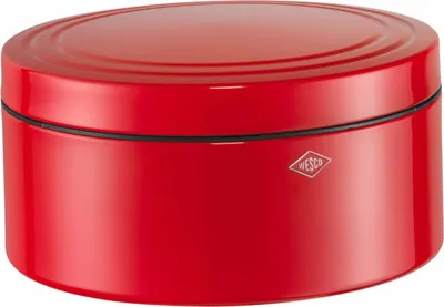 Produktbild von Wesco Cookie Box, Keksdose, Gebäck Dose, Gebäckdose, Rot, Stahlblech, 324402-02