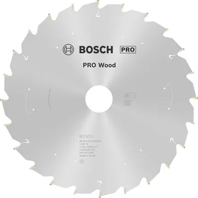 Produktbild von PRO Wood cordless Kreissägeblatt, 216 x 1,7 x 30 mm, Z24