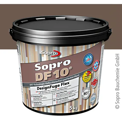 Obrázok produktu pre Sopro DesignFuge Flex DF 10 Mahagoni 55 5kg Eimer