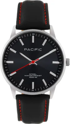 Image de Montre Pacific pour homme, noire, Pacific-PC00906