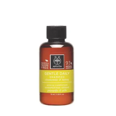 Immagine prodotto di APIVITA Holistic Hair Care Mini Gentle Daily Shampoo - Camomilla tedesca e miele 75ml